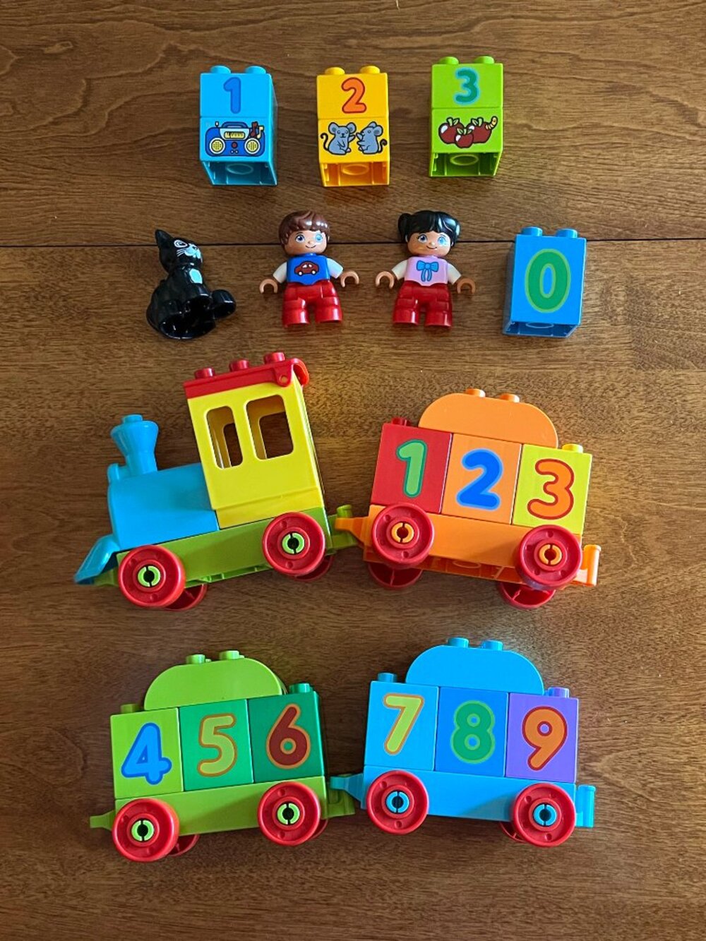 Duplo counting train set
